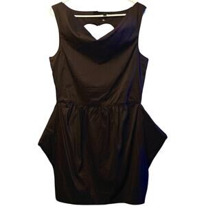 Hellz Bellz black heart skirt dress NWT size large